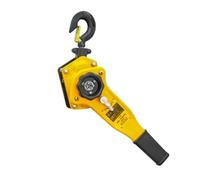 Palans électriques Fil à crochet manuel en acier au manganèse, outil de levage Traction manuelle, levier, petite chaîne, grue 3M 0.75/1T Grues d'atelier(0.75T without chain)