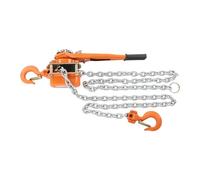 Palans électriques Orange, palan à chaîne à levier manuel, élévateur à main de 1,5 tonne, hauteur de 3 m, charge maximale de 3 300 lb, pour usine de garage d'entrepôt Grues d'atelier