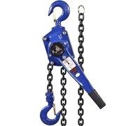 Palans électriques Palan e traction 1T, chaîne de levage manuelle, crochet à main, bloc de levier Portable, tendeur inversé Grues d'atelier(1 ton 3 meters)