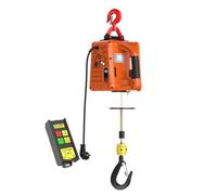 Palans électriques Palans manuels à chaînes Palan Électrique Portable, Treuil Manuel, Bloc De Traction, Câble Métallique En Acier, Levage, Corde Remorquage, 220V/110V
