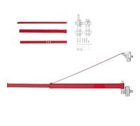 Palans électriques Palans manuels à chaînes Support de palan électrique de 1320 livres, Support en acier, balançoire, échafaudage pivotant à 180 ° pour le levage d'atelier et de Garage