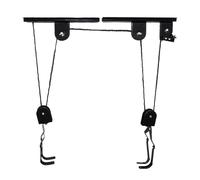 Palans électriques Palans manuels à chaînes Système de poulie de levage de vélo, système de stockage de Garage, palan à vélo avec support de roulement de 20kg, cintre de plafond robuste pour vélos