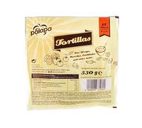 Palapa 18 ortillas de blé frais | 15 cm | 18 pièces | En farine de blé | Cuisine Tex-Mex | Convient pour de nombreux plats différents | Excellent goût