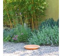 Palatina Keramik Soucoupe ronde en terre cuite de qualité supérieure 30, 35 et 40 cm, soucoupe parfaite pour pots de fleurs, pots de fleurs (25 cm)