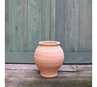 Palatina Werkstatt Amphore pour le jardin et l'intérieur - Thymus 30 - Amphore en terre cuite résistante à l'hiver - Hauteur : 30 cm - 100 % fait main - Un véritable bijou pour tous les amateurs
