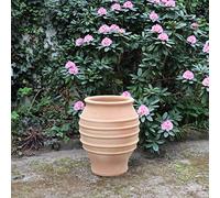 Palatina Werkstatt Exclusif Terracotta Amphore Agave 50 cm - 100 % pièce unique - Amphore résistante à l'hiver pour jardin et maison
