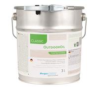 Palatina Werkstatt ® | Huile d'extérieur Berger-Seidle | Imprégnation profonde pour l'extérieur |outdoor protection parfaite du bois pour la terrasse (3 litres, pin / bankirai)