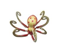 Palau Boracay Bali Maldives 3D Poulpe Rouge Aimant de réfrigérateur Souvenirs de touristes Autocollants magnétiques en Plastique Aimant de réfrigérateur décoration de Maison et Cuisine de la Chine