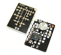 Palaufr Carte D'entraînement Au Code Morse Pro | Outil D'apprentissage Professionnel De Style PCB Avec LED Interactives Et Boutons De Signal | Pour Hommes, Femmes, Adultes, Jeunes