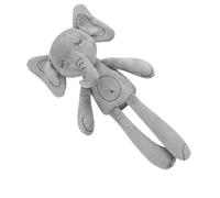 Palaufr Jouets Apaisants pour Bébés | Peluche Lapin Et Éléphant Pour | Peluche Apaisante Aide au Sommeil pour Bébé - pour le Voyage la Chambre le Berceau la Nuit la Chambre d'Enfant la