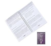 Palaufr Livre de Cartes de Tarot - Guide Portable | Livre d'Accompagnement pour Jeu de Tarot de Fête | pour Femmes Garçons Hommes Filles Adolescents Jeunes Mari Fils Fille Épouse