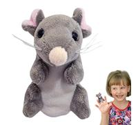 Palaufr Marionnettes à Doigts,Marionnettes à Doigts pour Tout-Petits, Jouets de Jeu de rôle de Narration de Souris, Jouets de de Doigt d'animal en Peluche Doux, Jouet de Jeu de rôle d'heure du Conte