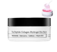 Palaufr Patchs pour les Yeux en Hydrogel, 60 Pièces Masque Apaisant Hydratant, Hydrogel Raffermissant Hydratant, Soin Visage Anti-Poches Réparation Hydratation Soin Spa Jour et Nuit