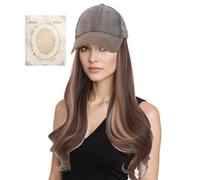 Palaufr Perruque Chapeau - Bonnet De Baseball Avec Cheveux,Accessoire Capillaire Tendance pour Voyages Rencontres Activités Extérieures Shopping Vacances