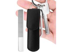 Palaufr Petit Lime à Ongles en Verre,Lime à Ongles Portable - Outil Réutilisable pour Manucure Pédicure Salon Maison Spa et Voyage
