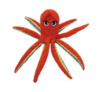 Palaufr Petits Jouets Couineurs pour Chiens,Jouet À Mâcher pour Animal De Compagnie en Forme De Pieuvre,Peluche De Dentition Chiot | pour Soulagement du Stress, Exercice, Entraînement Au Tir À La