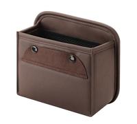 Palaufr Poubelle De Voiture, Sac Organisateur Intérieur En Cuir Étanche, Bac À Ordures Pour Véhicule, Pour Les Camions SUV Les Voyages Routiers Les Week-ends Les Vacances Et Les Aventures En Plein