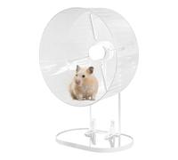 Palaufr Roue de Hamster naine, Roue Hamster Calme,Pet Running Spinner | Acrylique Exercice Silencieux Animaux de Spinner Accessoires pour Gerbil Nain Hamster syrien