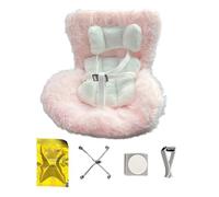 Palaufr Siège Auto Jouet pour s | Siège Auto - Fauteuil Moelleux Berceau 17 cm pour Décor Boutique Jeu Filles Voyage