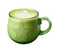 Palaufr Tasse De Vagues De Verre De Mer, Tasse À Café À Thème Océan À 12 Oz Avec Conception De Vagues De Mer Texturée, Pour Cocktail Whisky Beer Wine Liquor Juice