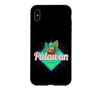 Palawan Island Philippines Noix de Coco Retro Vacation Coque pour iPhone XS Max