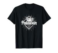Palawan Island Philippines Noix de Coco Retro Vacation T-Shirt