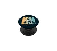 Palawan Palmier Philippines Asie du Sud-Est Cadeau Souvenir PopSockets PopGrip Adhésif