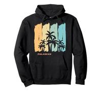 Palawan Palmier Philippines Asie du Sud-Est Cadeau Souvenir Sweat à Capuche