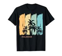 Palawan Palmier Philippines Asie du Sud-Est Cadeau Souvenir T-Shirt