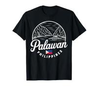 Palawan Philippines Souvenir de Voyage rétro T-Shirt