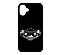 Palawan Tortue De Mer Philippines Palmier Coquillage Boracay Coque pour iPhone 16 Plus