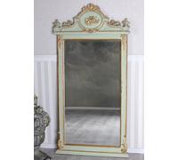 Palazzo Cat10012 Trumeau Miroir de luxe style baroque antique 175 x 87 cm