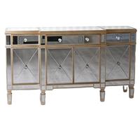 Palazzo Vic559 Buffet miroir en verre - Meuble de salon de luxe