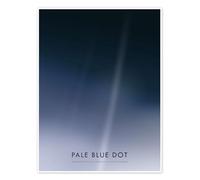 Pale Blue Dot Poster de NASA 90 x 120 cm Bleu Tableaux Décoration murale