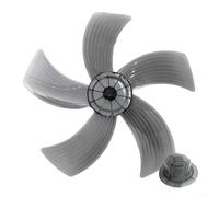 Pale de ventilateur de rechange en plastique de 35,6 cm à 5 feuilles avec cache-écrou, pour ventilateur de table sur pied domestique