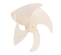 Pale de Ventilateur de Réfrigération 4mm, Axe 21mm, beige | Compatibilité Large pour Réfrigérateurs Congélateurs, Plastique, Installation Facile, Refroidissement