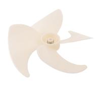 Pale de Ventilateur D'évaporateur en Plastique 110mm pour Congélateur | Axe Id 21mm et Alésage 4mm, Beige, Compatible Réfrigérateurs et Congélateurs