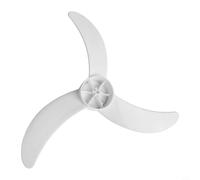 Pale de ventilateur en plastique de 45,7 cm pour ventilateur électrique de rechange avec 3 pales pour un mouvement efficace de l'air et un faible bruit, compatible avec la plupart des types de