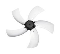 Pale De Ventilateur Silencieuse Universelle 10/14/10/18 Pouces, Pale De Ventilateur Domestique En Plastique À Cinq Pales Avec Cache-écrou For Ventilateur Sur Pied(18Inch 42cm D)