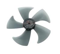 Pale De Ventilateur Silencieuse Universelle 10/14/10/18 Pouces, Pale De Ventilateur Domestique En Plastique À Cinq Pales Avec Cache-écrou For Ventilateur Sur Pied(14 Inch 35cm 1)