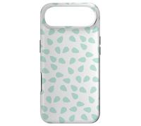 Pale Green Leave Petal Refreshing Tranquil Minimal Pattern Coque pour iPhone Air