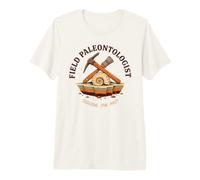 Paléontologue de Terrain creusant Le fossile passé T-Shirt Haut de Gamme