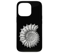 Paleontology Acanthoceras Ammonite Fossile Coquille Spirale Coque pour iPhone 13 Pro