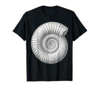 Paleontology Cleoniceras Ammonite Fossile Spirale T-Shirt