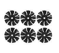 Pales de moteur ABS 550 W ventilateur de refroidissement à faible bruit pompe de compresseur d'air accessoires de remplacement hélices incurvées 3D matériau durable de haute
