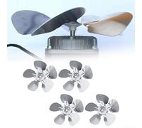 Pales de ventilateur à condensateur en aluminium de 170 mm, design à 5 lames, alésage de 6,9 mm pour chauffage central, systèmes de refroidissement, climatiseur, four à air conditionné, pièce de