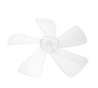 Pales de Ventilateur de Rechange 16 Pouces 5 Pales en Plastique | Alésage 8mm, et Sections Épaissies, pour Ventilateurs Pied Commerciaux et Maintenance