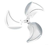 Pales de ventilateur de sol industriel, diamètre intérieur de 12 mm, alliage d'aluminium, design épais pour une meilleure circulation de l'air, compatible avec divers ventilateurs industriels sur pied