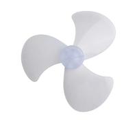 pales de ventilateur, Pale de ventilateur à trois feuilles 16 pouces avec couvercle d'écrou for ventilateurs sol et bureau noir Transparent(Fan Blade)