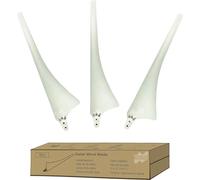 Pales d'éolienne, longueur 630 mm, fibre de nylon haute résistance, blanc, lame seule, 3 lames